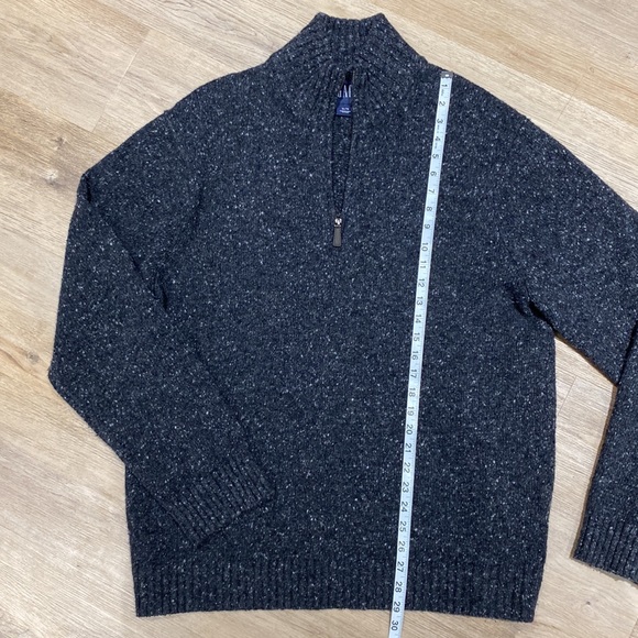 GAP 1/4 Zip Wool-Blend Sweater - Picture 8 of 9